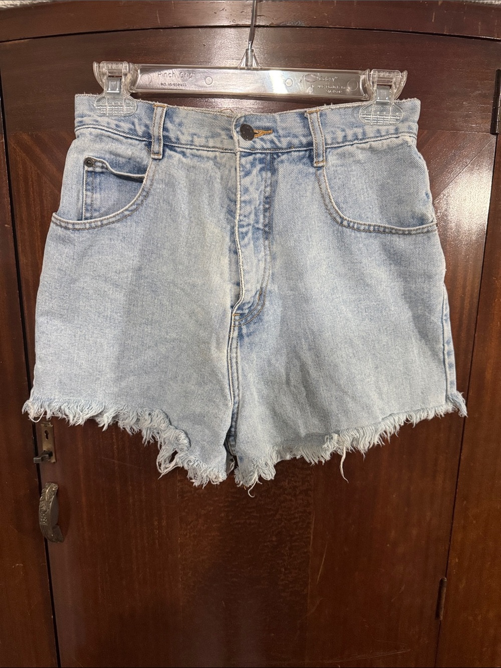 High-Waist Merona Light Blue Denim Cutoff Shorts